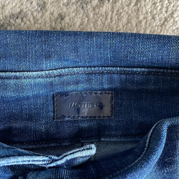 [MOTHER] Tie Waist Denim Jeans - Picture 6 of 14
